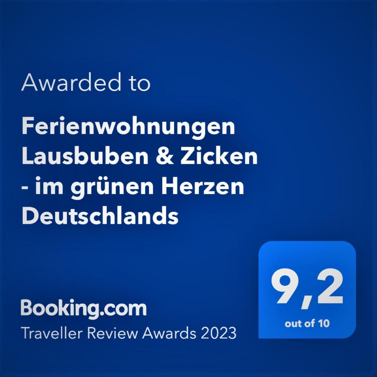 Ferienwohnungen Lausbuben & Zicken - Im Grunen Herzen Deutschlands Herleshausen Zewnętrze zdjęcie